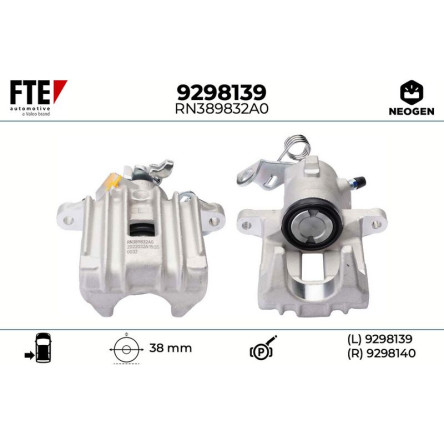Bremssattel 9298139 Bremssattel 9298139