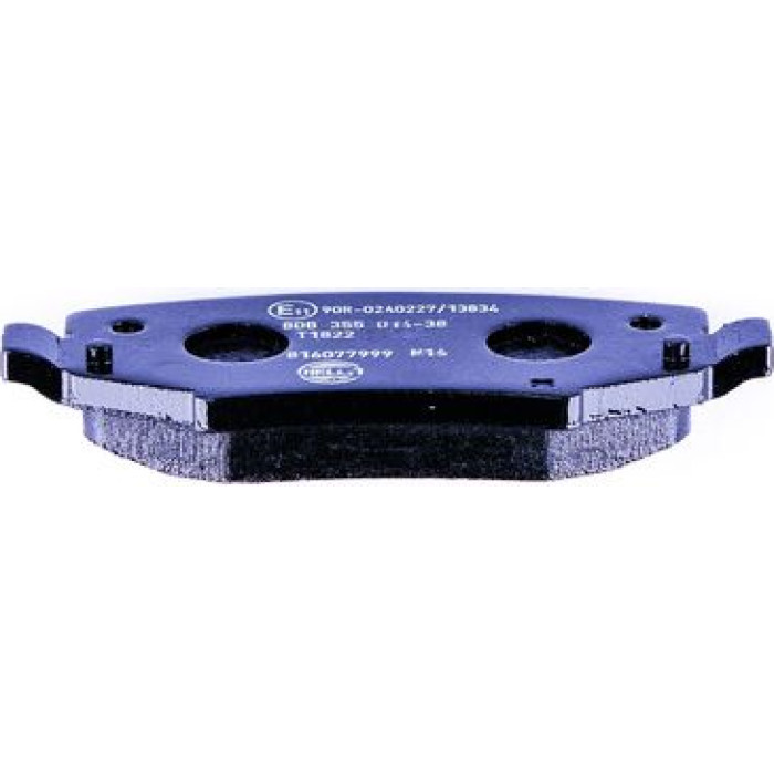 Hella 8DB 355 014-381 Bremsbelagsatz, Scheibenbremse