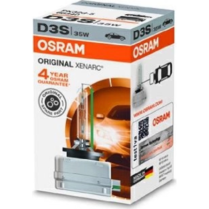 OSRAM XENARC ORIGINAL 66340 Glühlampe, Scheinwerfer D3S 42V 35W PK32d-5, 4100K, Xenon OSRAM XENARC ORIGINAL 66340 Glühlampe, Scheinwerfer D3S 42V 35W PK32d-5, 4100K, Xenon