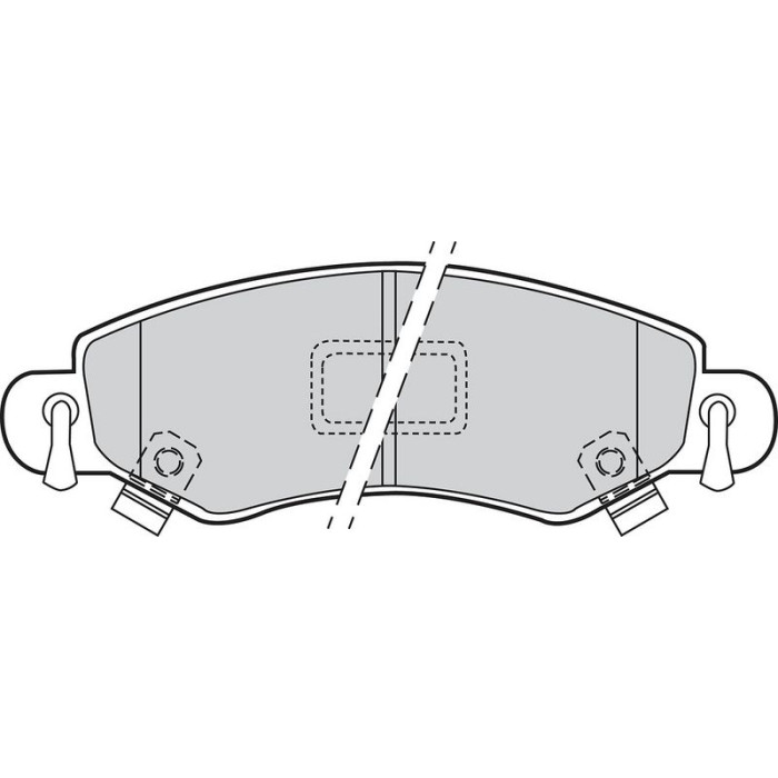 Valeo 301453 Bremsbelagsatz, Scheibenbremse ESSENTIAL