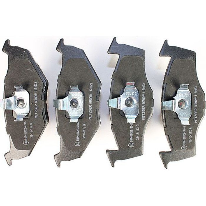 Metzger 1170023 Bremsbelagsatz, Scheibenbremse