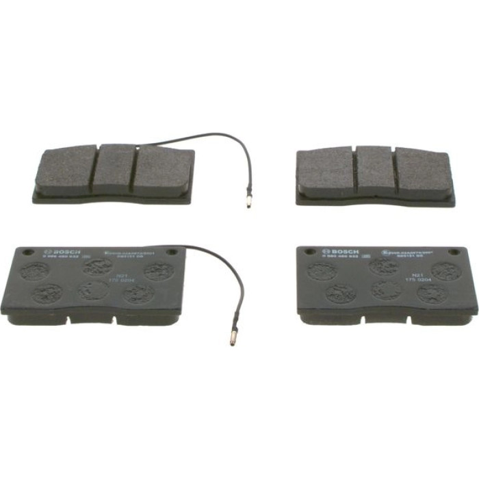 BOSCH 0 986 460 932 Bremsbelagsatz, Scheibenbremse BOSCH 0 986 460 932 Bremsbelagsatz, Scheibenbremse