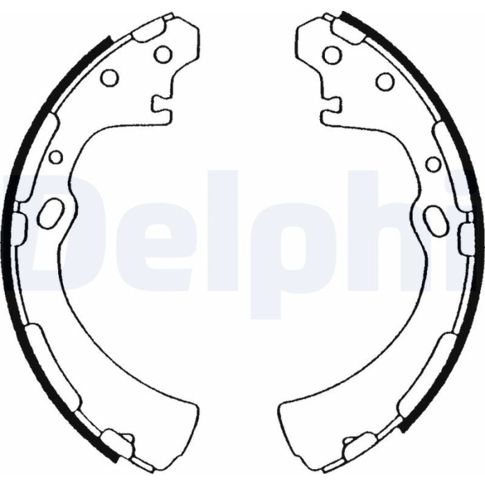 Delphi LS1505 Bremsbackensatz