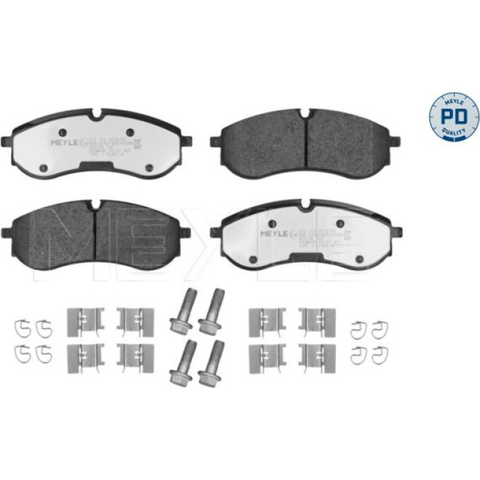 Meyle 025 224 9220/PD Bremsbelagsatz, Scheibenbremse MEYLE-PD: Advanced performance and design Meyle 025 224 9220/PD Bremsbelagsatz, Scheibenbremse MEYLE-PD: Advanced performance and design
