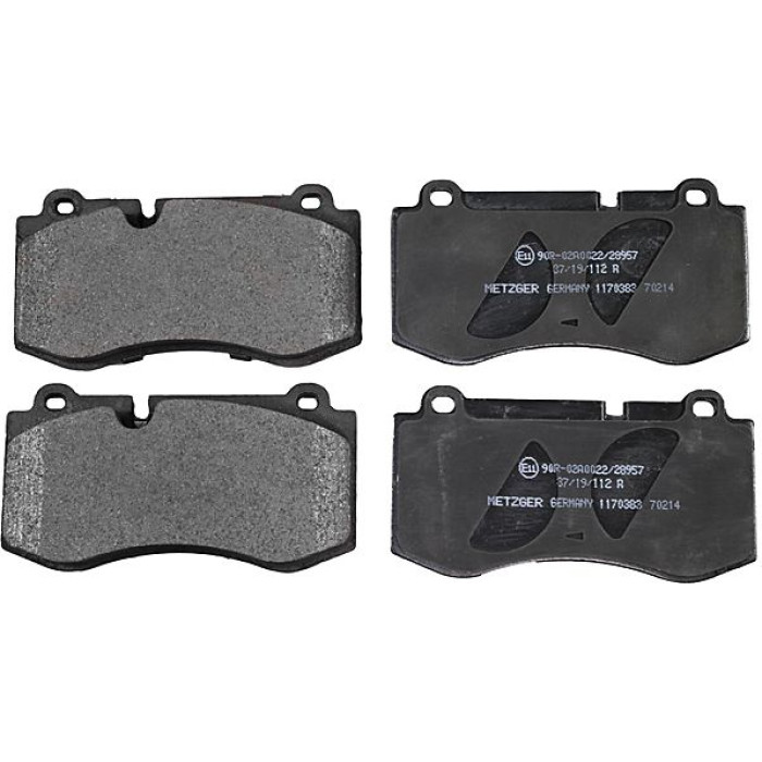 Metzger 1170383 Bremsbelagsatz, Scheibenbremse Metzger 1170383 Bremsbelagsatz, Scheibenbremse
