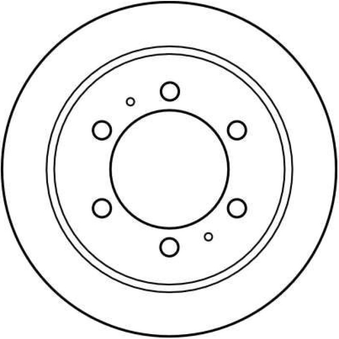 TRW DF4133 Bremsscheibe