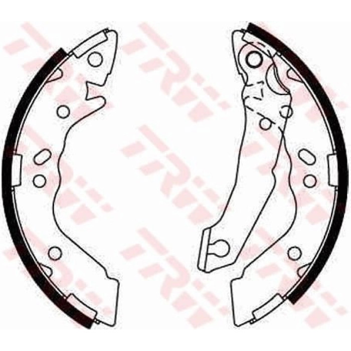 TRW GS8658 Bremsbackensatz TRW GS8658 Bremsbackensatz