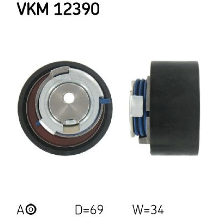 SKF VKM 12390 Spannrolle, Zahnriemen