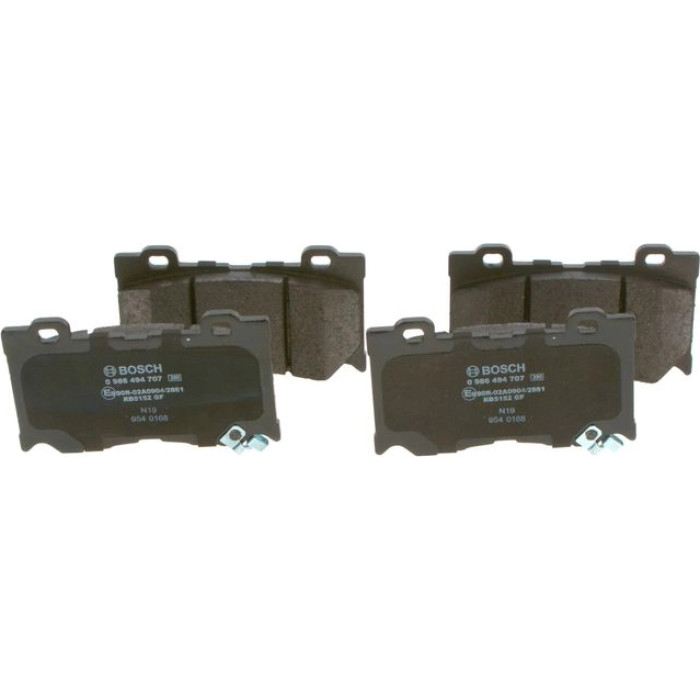 BOSCH 0 986 494 707 Bremsbelagsatz, Scheibenbremse