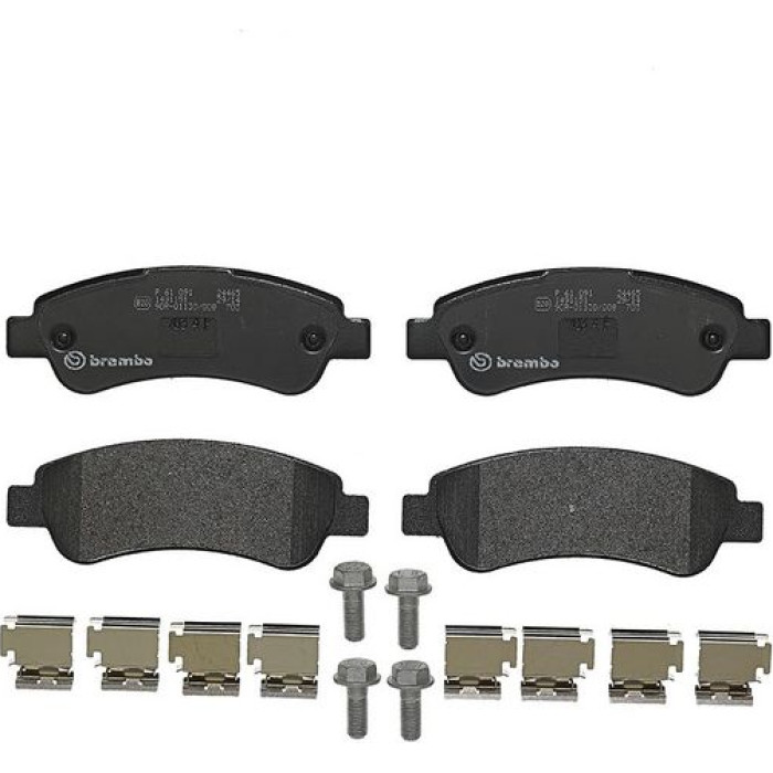 Brembo P 61 091 Bremsbelagsatz, Scheibenbremse PRIME LINE Brembo P 61 091 Bremsbelagsatz, Scheibenbremse PRIME LINE