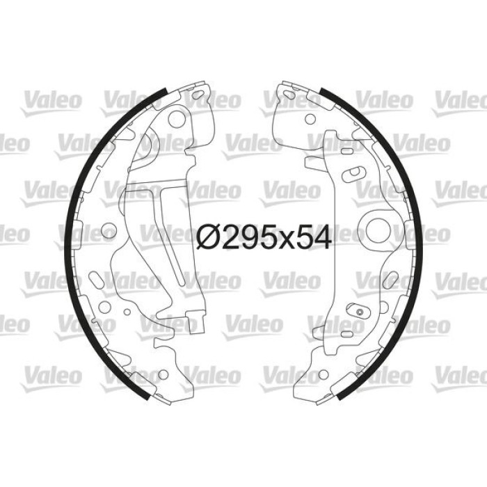 Valeo 564227 Bremsbackensatz Valeo 564227 Bremsbackensatz