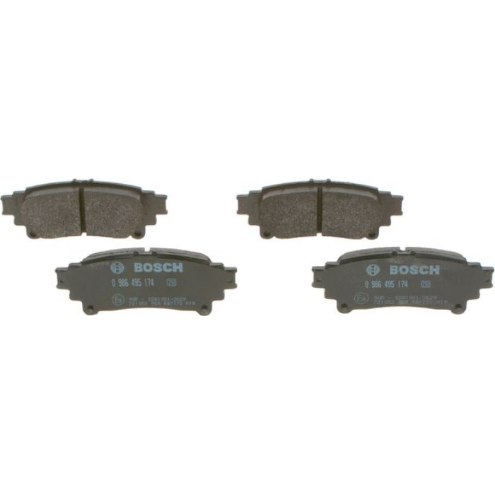 BOSCH 0 986 495 174 Bremsbelagsatz, Scheibenbremse BOSCH 0 986 495 174 Bremsbelagsatz, Scheibenbremse