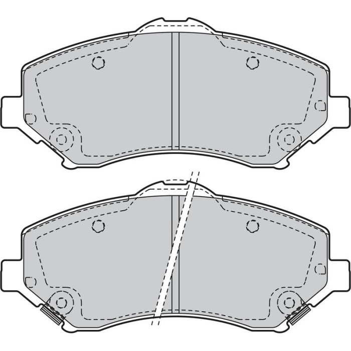 Valeo 598924 Bremsbelagsatz, Scheibenbremse Valeo 598924 Bremsbelagsatz, Scheibenbremse