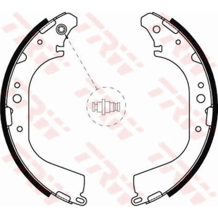TRW GS8592 Bremsbackensatz TRW GS8592 Bremsbackensatz