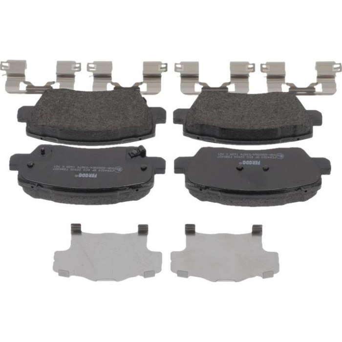 Ferodo FDB5037 Bremsbelagsatz, Scheibenbremse PREMIER ECO FRICTION