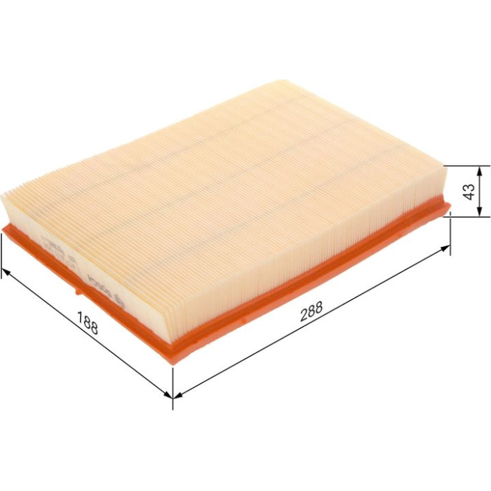 BOSCH 1 457 433 059 Luftfilter