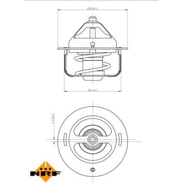 NRF 725144 Thermostat, Kühlmittel EASY FIT NRF 725144 Thermostat, Kühlmittel EASY FIT