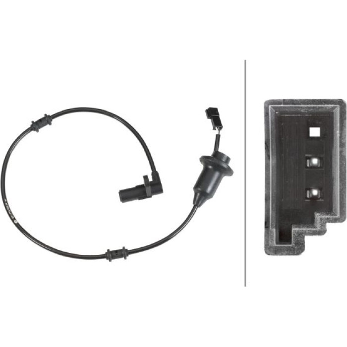 Hella 6PU 010 039-841 Sensor, Raddrehzahl Hella 6PU 010 039-841 Sensor, Raddrehzahl