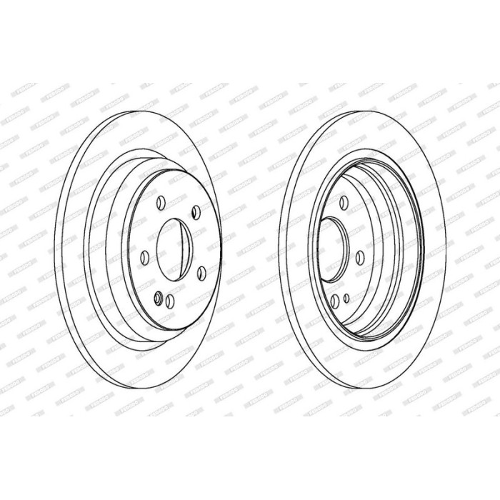 Bremsscheibe DDF1234C Bremsscheibe DDF1234C