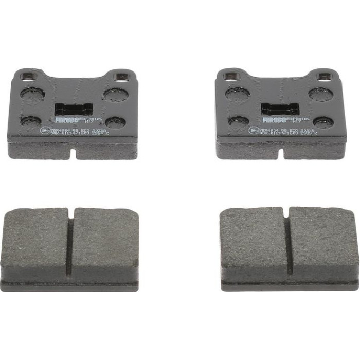 Ferodo FDB105 Bremsbelagsatz, Scheibenbremse PREMIER ECO FRICTION Ferodo FDB105 Bremsbelagsatz, Scheibenbremse PREMIER ECO FRICTION