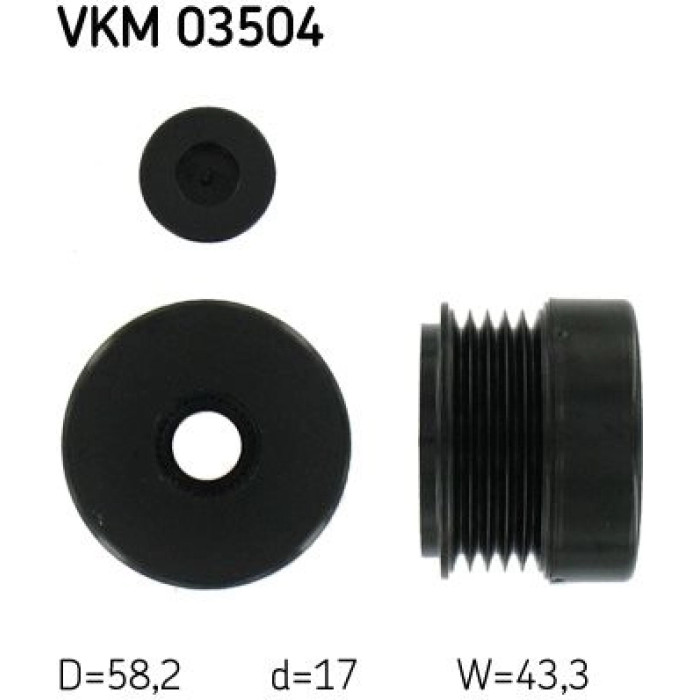 Generatorfreilauf VKM 03504