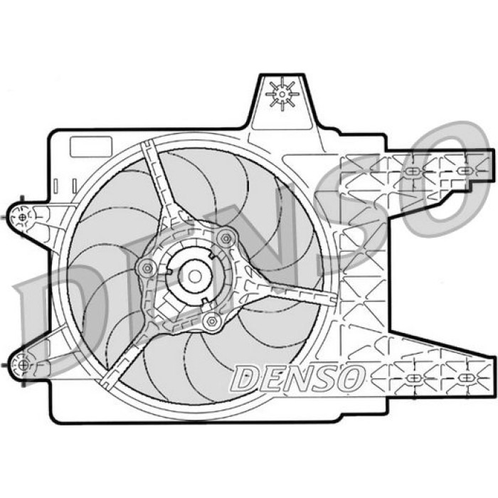Denso DER09079 Lüfter, Motorkühlung Denso DER09079 Lüfter, Motorkühlung