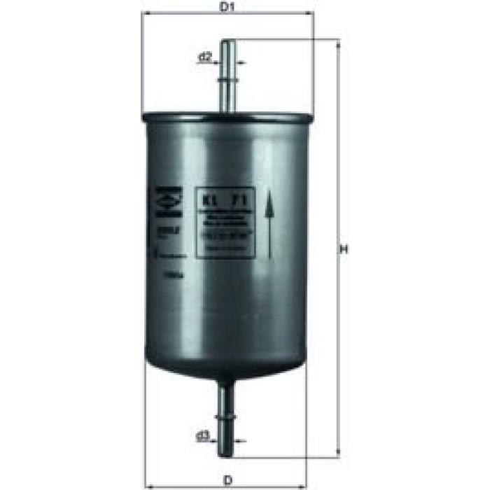 Knecht KL 71 Kraftstofffilter Knecht KL 71 Kraftstofffilter