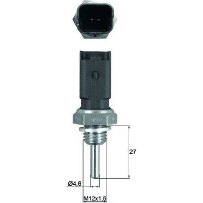 Mahle TSE 25 Sensor, Kühlmitteltemperatur BEHR Mahle TSE 25 Sensor, Kühlmitteltemperatur BEHR