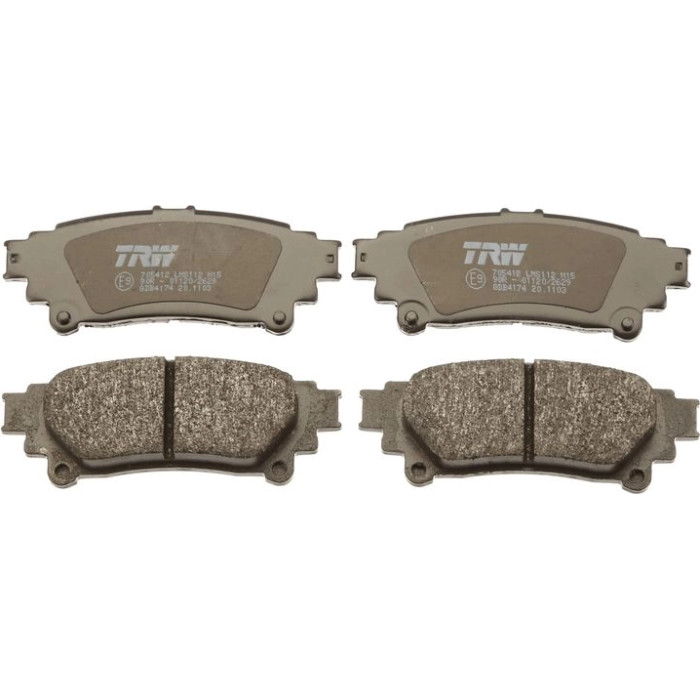 TRW GDB4174 Bremsbelagsatz, Scheibenbremse COTEC