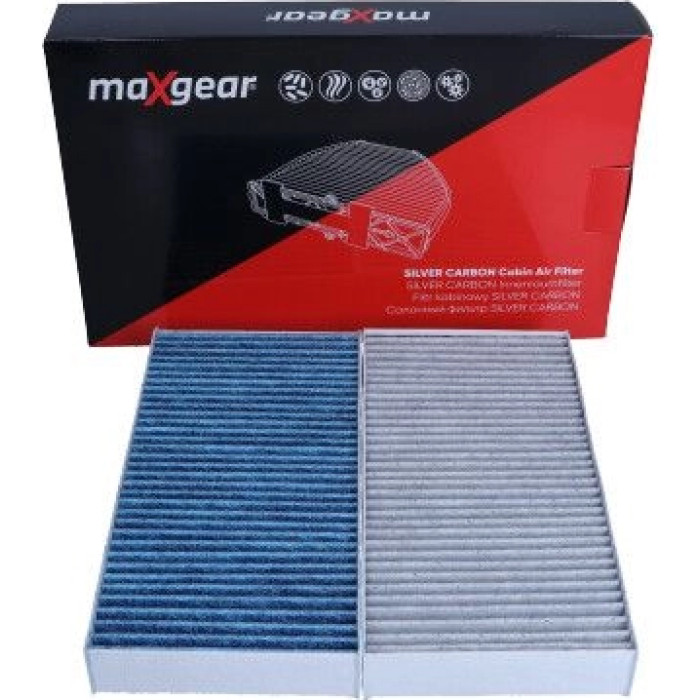 Maxgear 26-1863 Filter, Innenraumluft SILVER CARBON Maxgear 26-1863 Filter, Innenraumluft SILVER CARBON