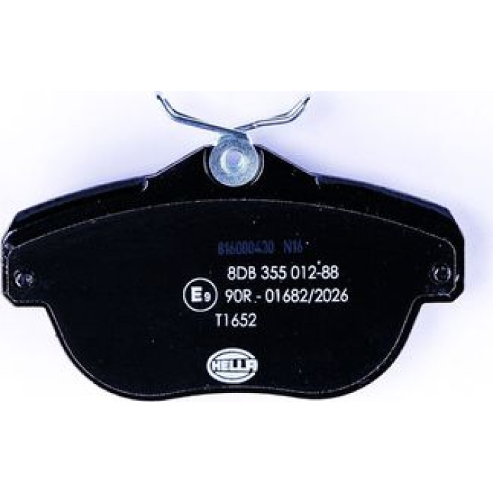 Hella Pagid 8DB 355 012-881 Bremsbelagsatz, Scheibenbremse