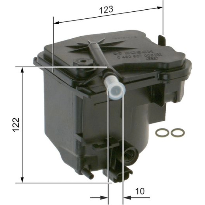 BOSCH 0 450 907 006 Kraftstofffilter
