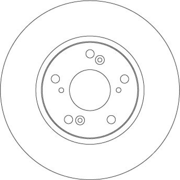TRW DF4486 Bremsscheibe