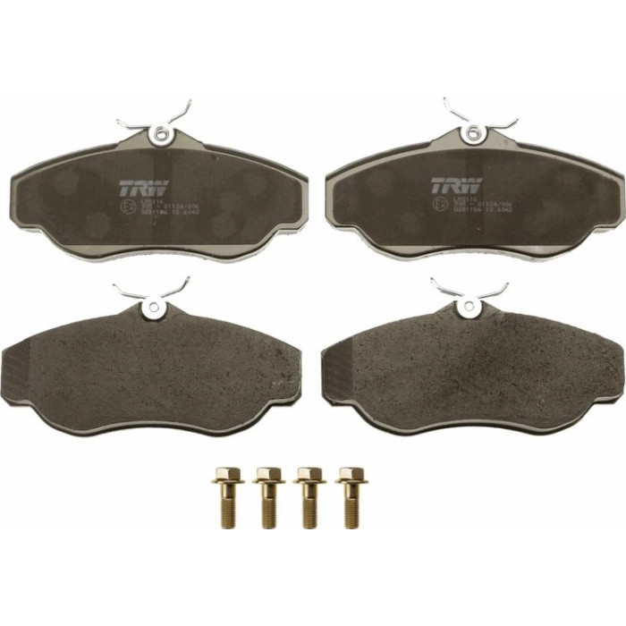 TRW GDB1156 Bremsbelagsatz, Scheibenbremse COTEC TRW GDB1156 Bremsbelagsatz, Scheibenbremse COTEC