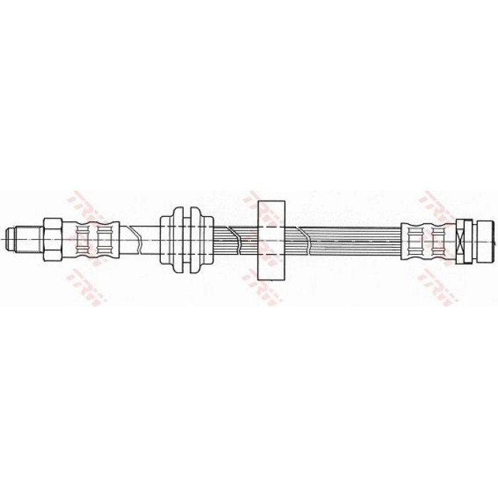 TRW PHB257 Bremsschlauch