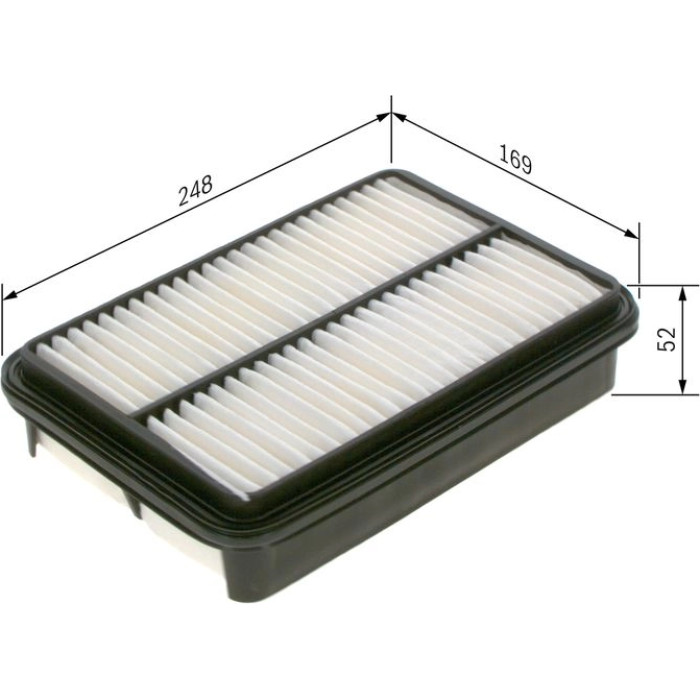 BOSCH 1 457 433 952 Luftfilter BOSCH 1 457 433 952 Luftfilter