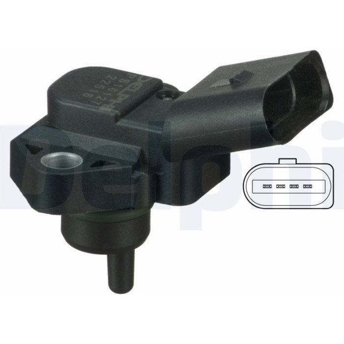 Delphi PS10127 Sensor, Ladedruck Delphi PS10127 Sensor, Ladedruck