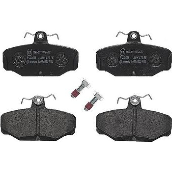 Brembo P 24 018 Bremsbelagsatz, Scheibenbremse PRIME LINE Brembo P 24 018 Bremsbelagsatz, Scheibenbremse PRIME LINE