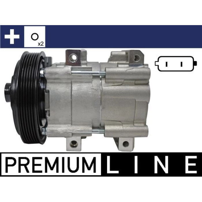 Mahle ACP 843 000P Kompressor, Klimaanlage BEHR Premium Line