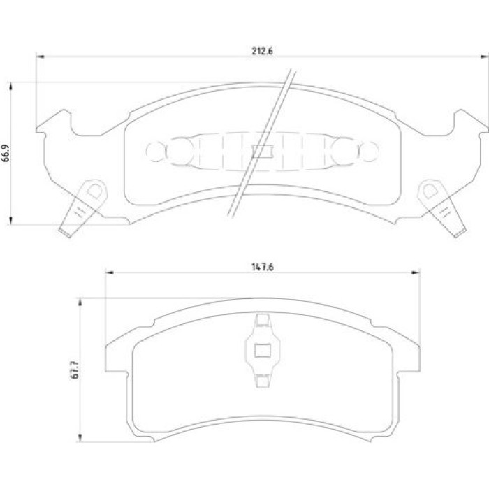 Brembo P 09 002 Bremsbelagsatz, Scheibenbremse PRIME LINE Brembo P 09 002 Bremsbelagsatz, Scheibenbremse PRIME LINE