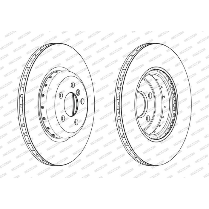 Bremsscheibe DDF2627VC-1 Bremsscheibe DDF2627VC-1