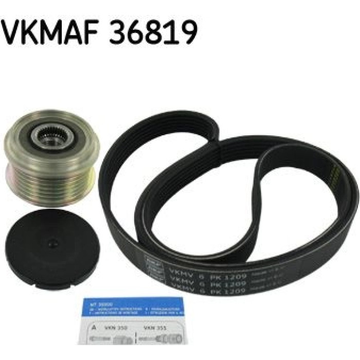 SKF VKMAF 36819 Keilrippenriemensatz SKF VKMAF 36819 Keilrippenriemensatz