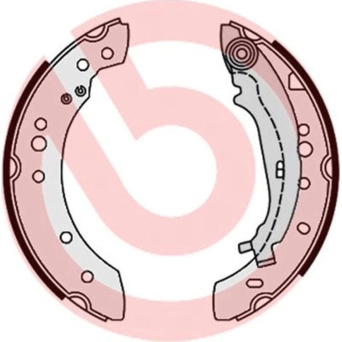 Brembo S 54 521 Bremsbackensatz ESSENTIAL LINE Brembo S 54 521 Bremsbackensatz ESSENTIAL LINE