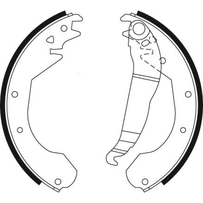 TRW GS6211 Bremsbackensatz TRW GS6211 Bremsbackensatz