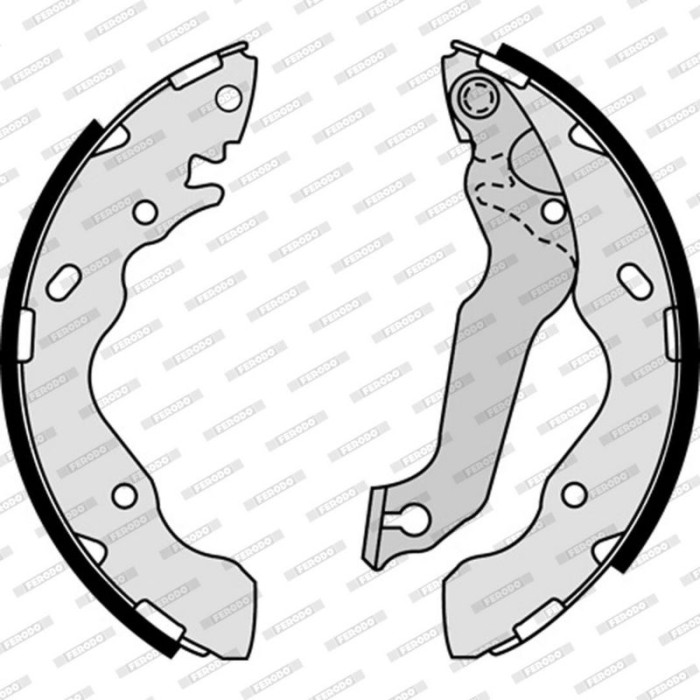 Ferodo FSB4195 Bremsbackensatz PREMIER Ferodo FSB4195 Bremsbackensatz PREMIER