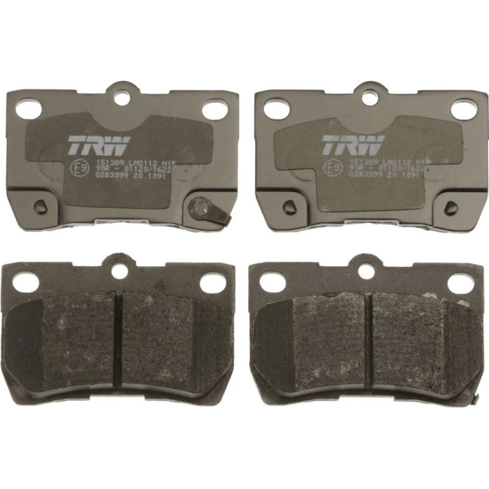 TRW GDB3399 Bremsbelagsatz, Scheibenbremse COTEC TRW GDB3399 Bremsbelagsatz, Scheibenbremse COTEC