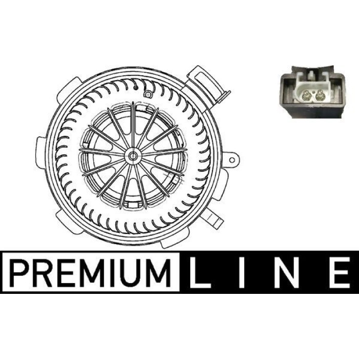 Mahle AB 89 000P Innenraumgebläse BEHR Premium Line