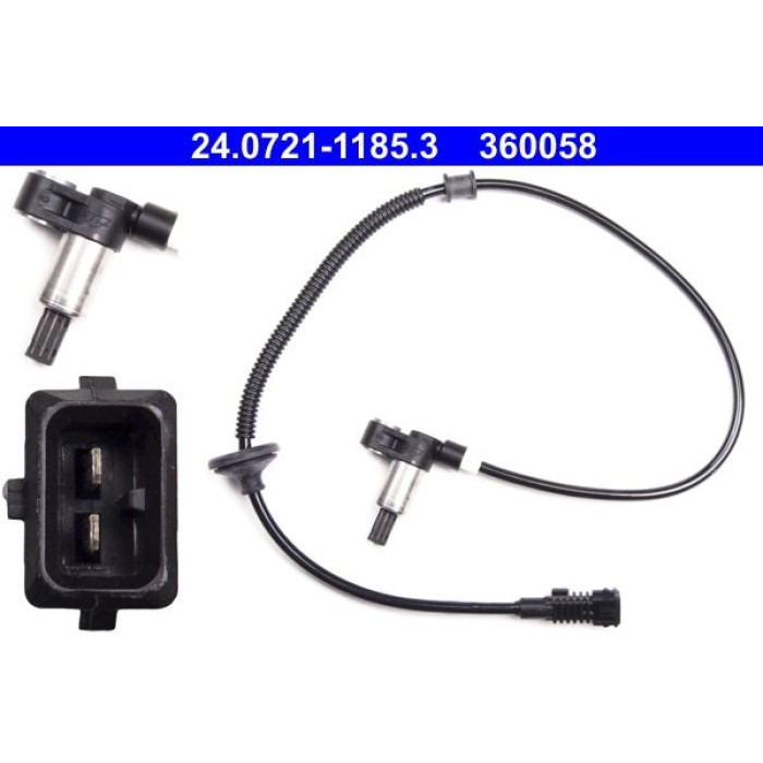 ATE 24.0721-1185.3 Sensor, Raddrehzahl ATE 24.0721-1185.3 Sensor, Raddrehzahl