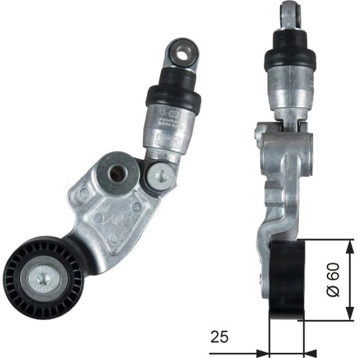 Riemenspanner, Keilrippenriemen T39388 Riemenspanner, Keilrippenriemen T39388