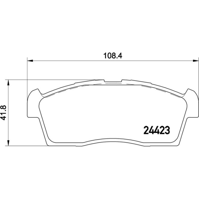 Brembo P 54 049 Bremsbelagsatz, Scheibenbremse PRIME LINE Brembo P 54 049 Bremsbelagsatz, Scheibenbremse PRIME LINE